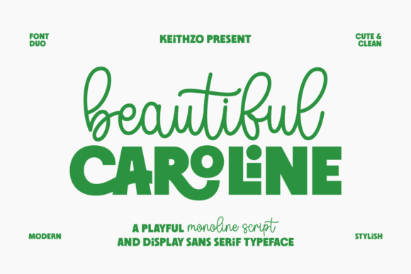Beautiful Caroline: A Practical Review of Playful Sophistication in Typography