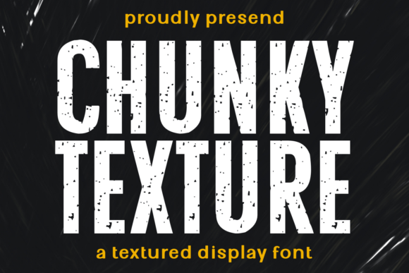 Chunky Texture: A Guide to Rugged, Industrial Typography