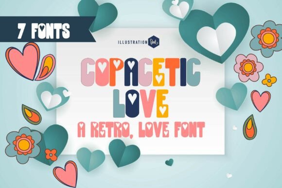 Copacetic Love Font: Integrating Retro Grooves into Modern Design Workflows