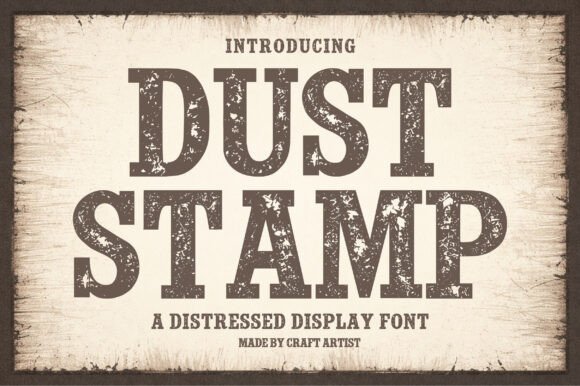 Dust Stamp: Bringing Authentic Vintage Texture to Modern Design
