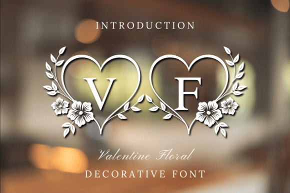Enhance Your Designs with Valentine Floral Font