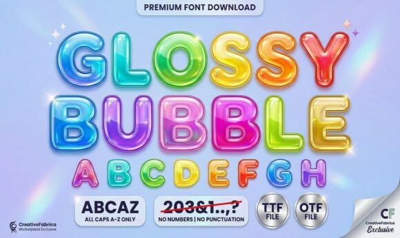 Evaluating Glossy Bubble: A Practical Guide to Playful Display Typography