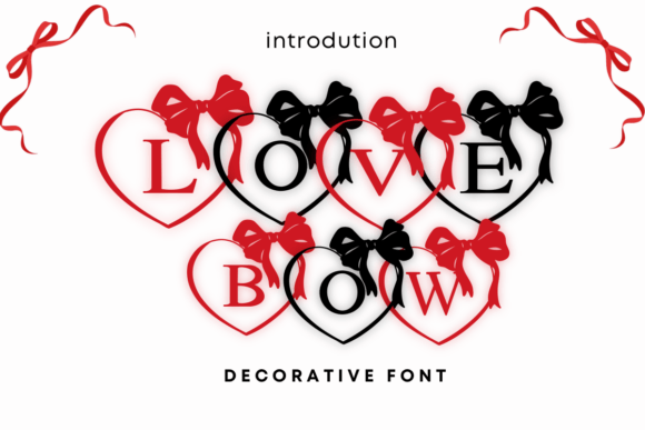Love Bow: A Delightful Font for Creative Projects