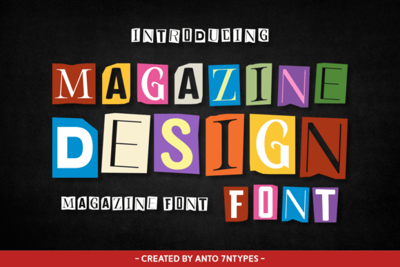 Magazine Design: Integrating Vintage Ransom Letter Typography into Modern Workflows