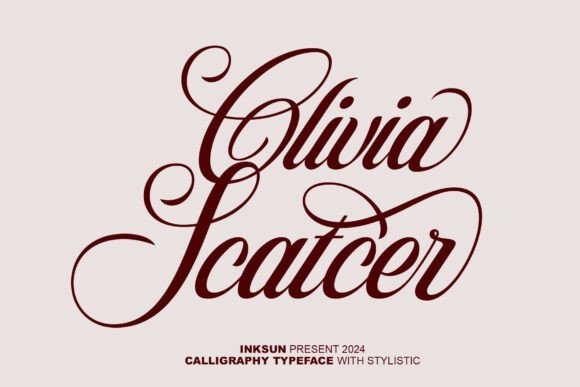 Olivia Scatcer Font: Elevating Design with Timeless Elegance