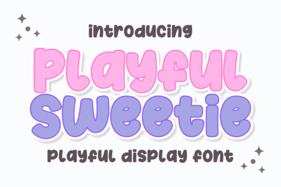 Playful Sweetie: Elevating Digital Craft with Whimsical Typography