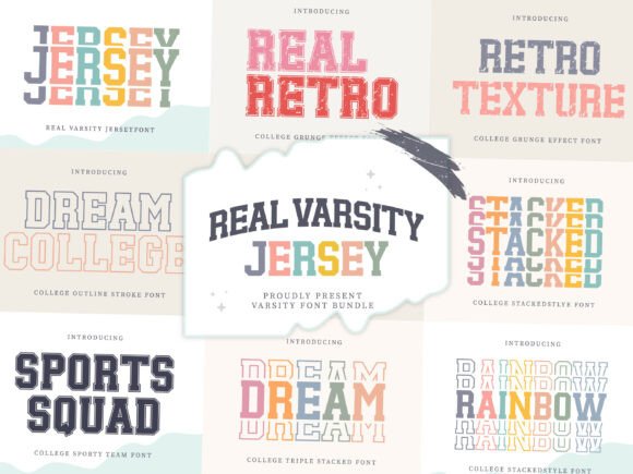 Real Varsity Jersey Bundle: Design with Authentic Impact