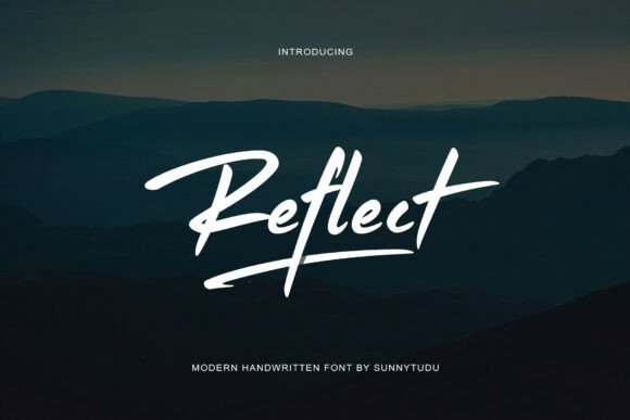 Reflect Handwritten Font: Capturing Motion and Personality in Design