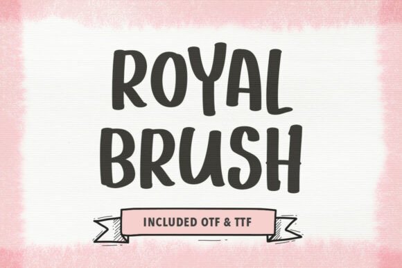 Royal Brush Font: The Bold Typography Choice for Modern Designers