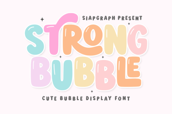 Strong Bubble: Bringing Playful Energy to Creative Projects and Commercial Designs