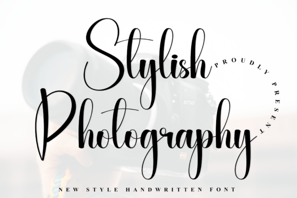 Stylish Photography: A Sophisticated Typeface for Modern Creatives