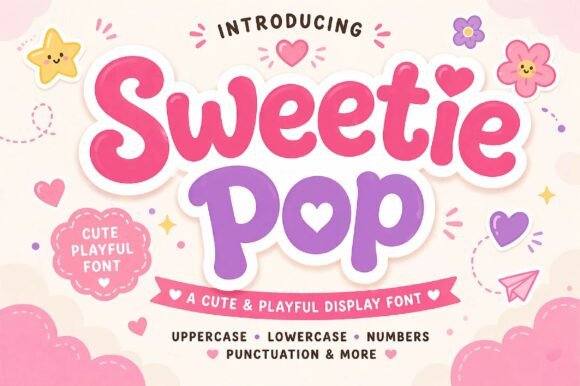 Sweetie Pop: Evaluating a Rounded Display Typeface for Playful Branding